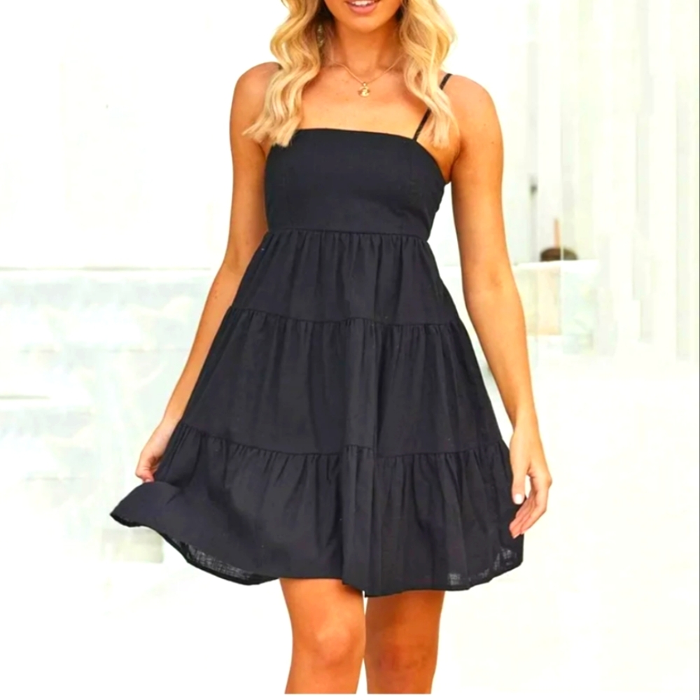 🆕 OLD NAVY Flowy Tiered Dress / Small